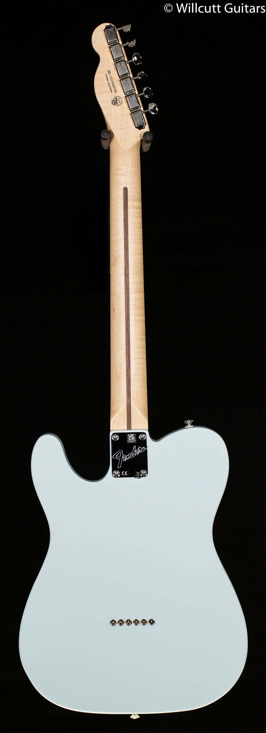 Fender American Performer Telecaster Satin Sonic Blue - Willcutt Guitars