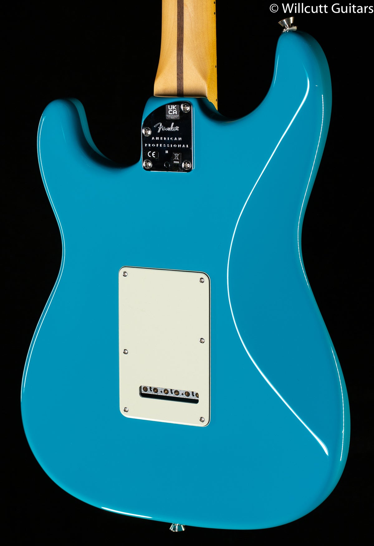 Fender American Professional II Stratocaster Miami Blue Maple Fingerboard (048)