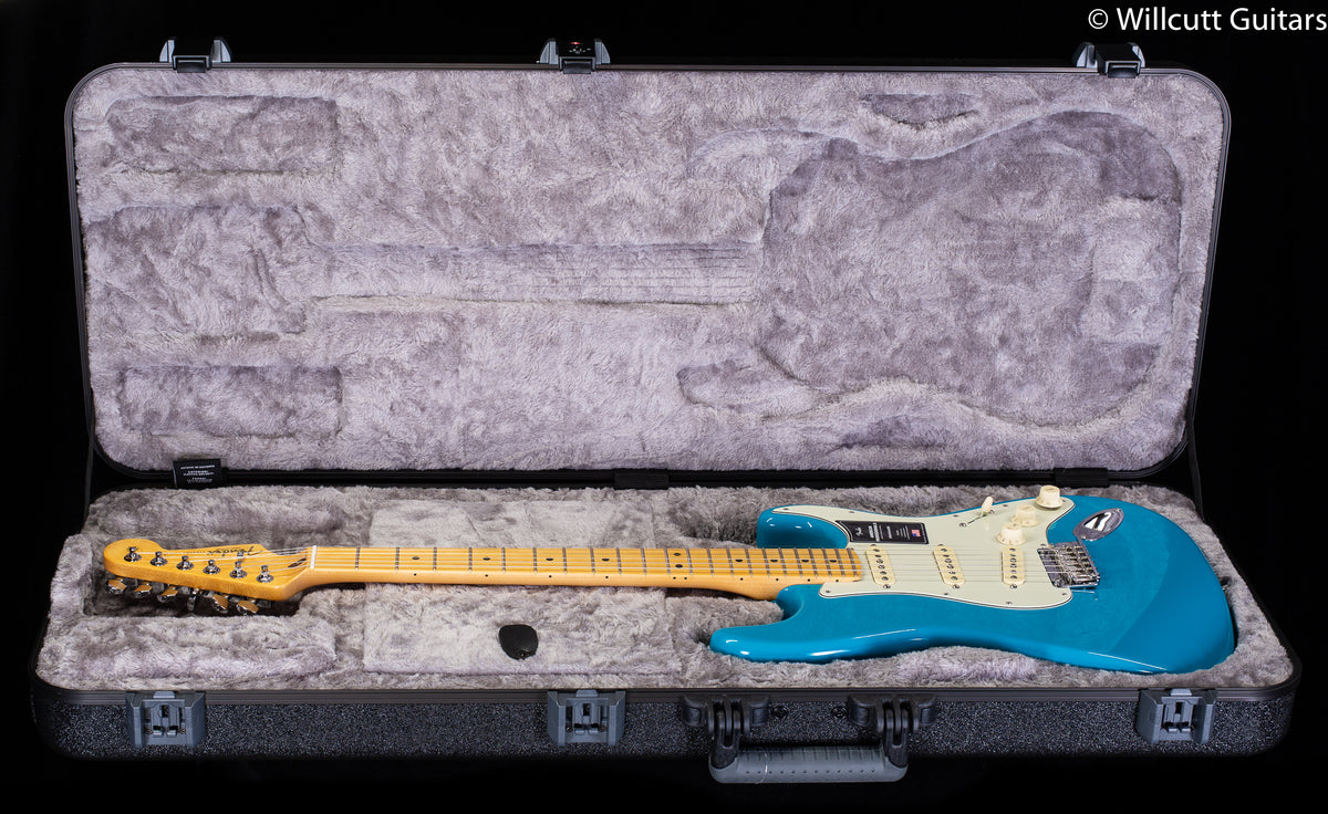 Fender American Professional II Stratocaster Miami Blue Maple Fingerboard (048)