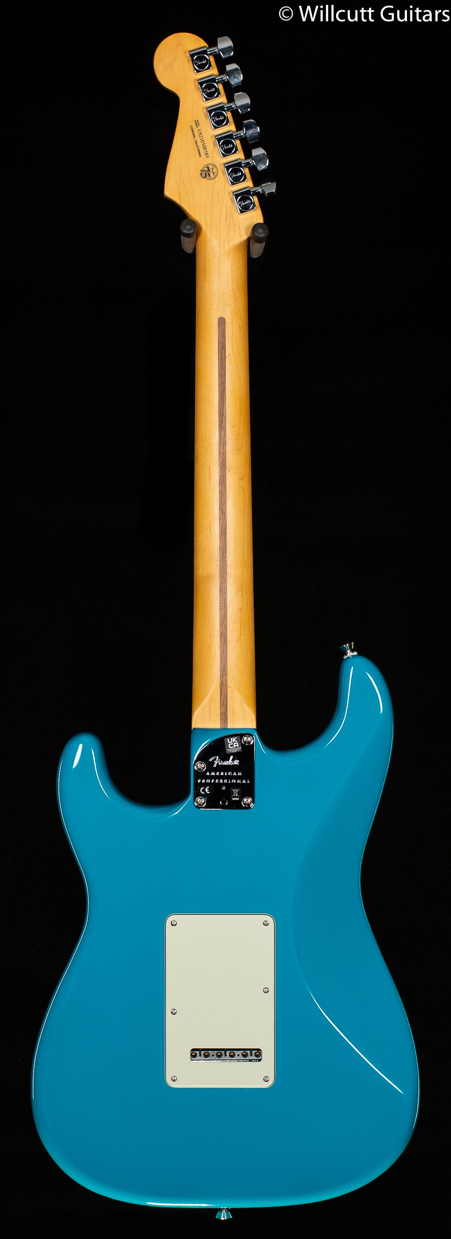 Fender American Professional II Stratocaster Miami Blue Rosewood Fingerboard (181)