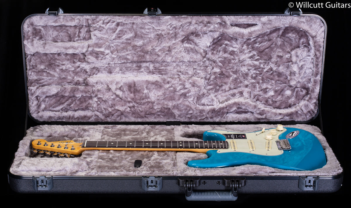 Fender American Professional II Stratocaster Miami Blue Rosewood Fingerboard (181)