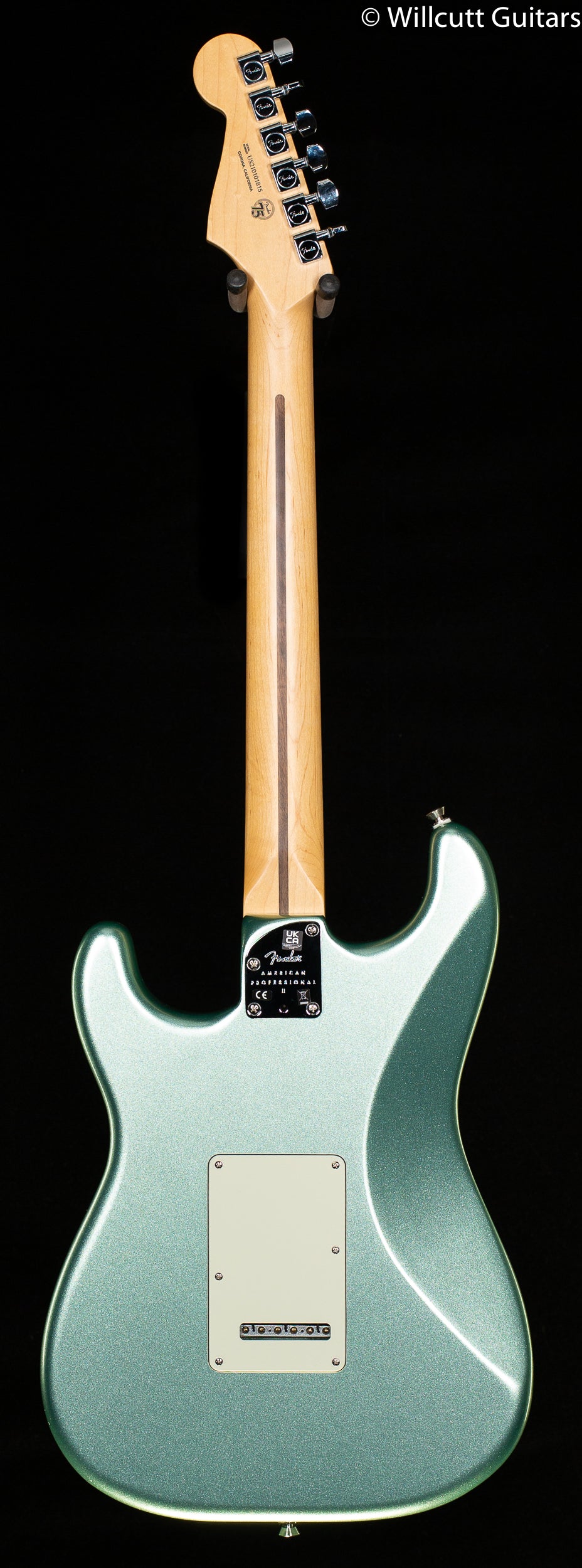 Fender American Professional II Stratocaster Mystic Surf Green Rosewood Fingerboard (815)