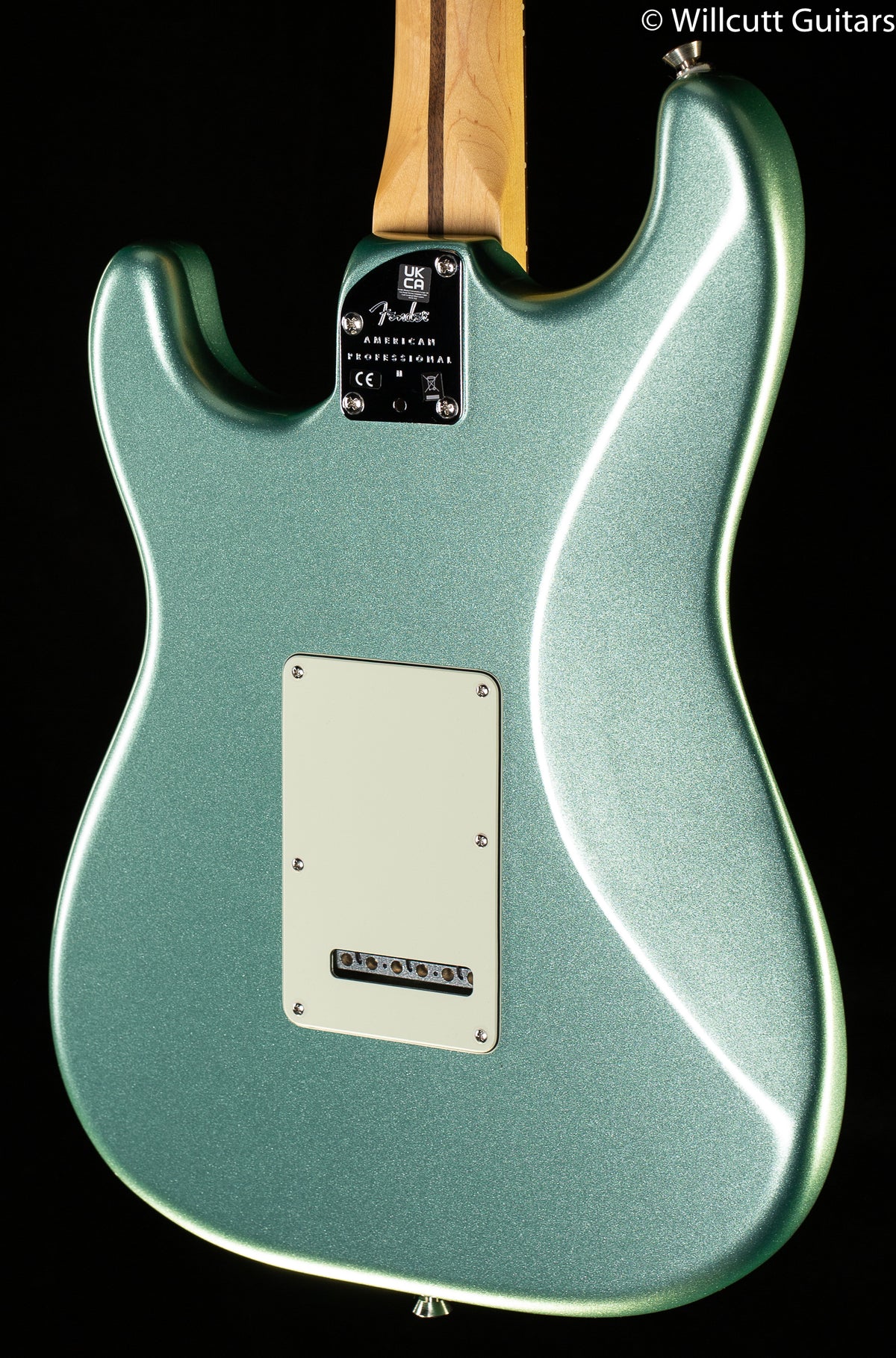 Fender American Professional II Stratocaster Mystic Surf Green Rosewood Fingerboard (815)