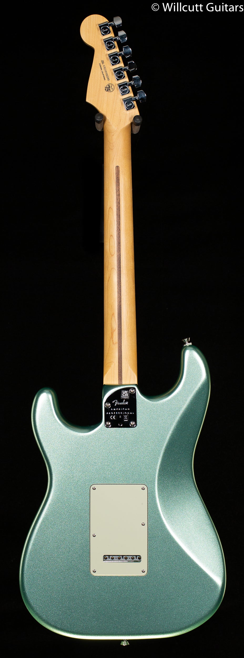 Fender American Professional II Stratocaster Mystic Surf Green Rosewood Fingerboard (240)