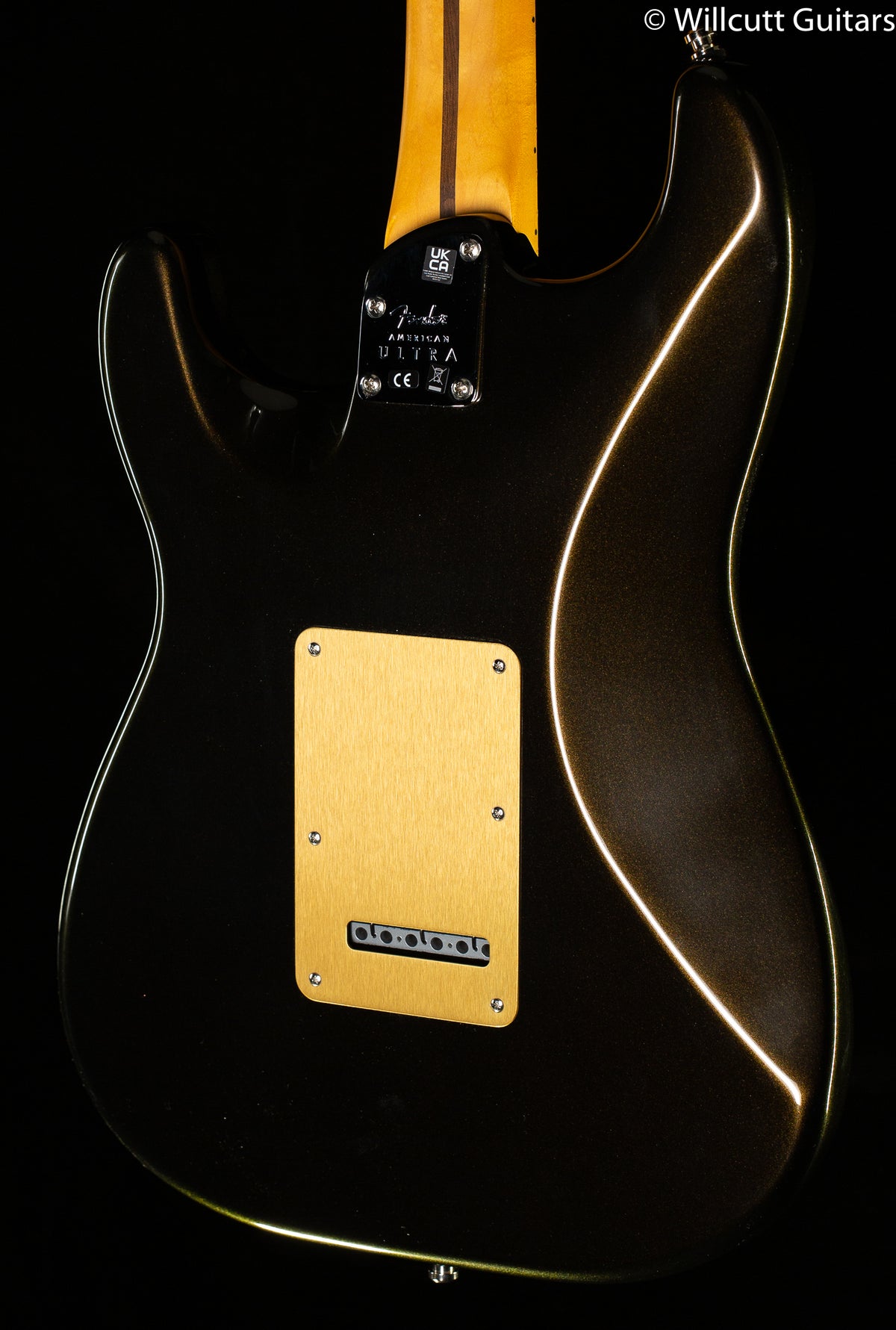 Fender American Ultra Stratocaster HSS Texas Tea Maple Fingerboard