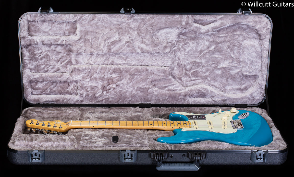 Fender American Professional II Stratocaster Miami Blue Maple Fingerboard (081)