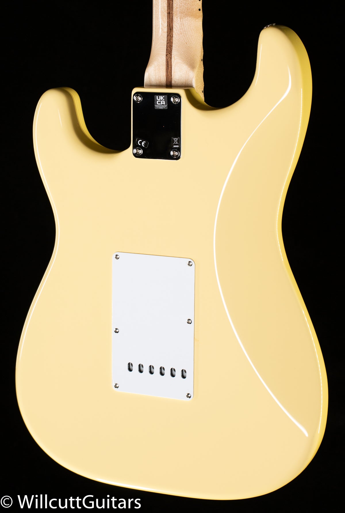 Fender Yngwie Malmsteen Stratocaster Vintage White Scalloped Maple Fretboard