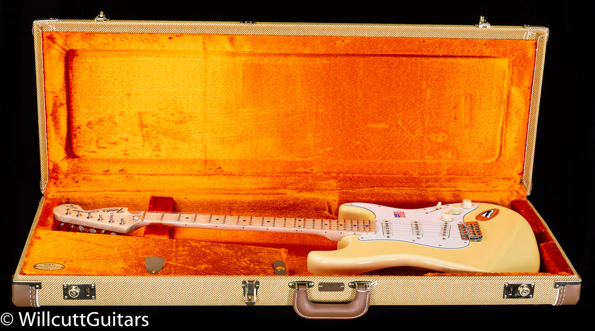 Fender Yngwie Malmsteen Stratocaster Vintage White Scalloped Maple Fretboard