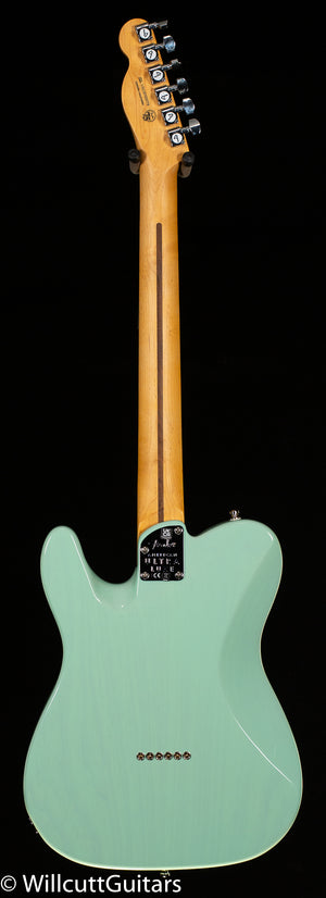 Fender Ultra Luxe Telecaster Rosewood Fingerboard Transparent Surf Green (779)