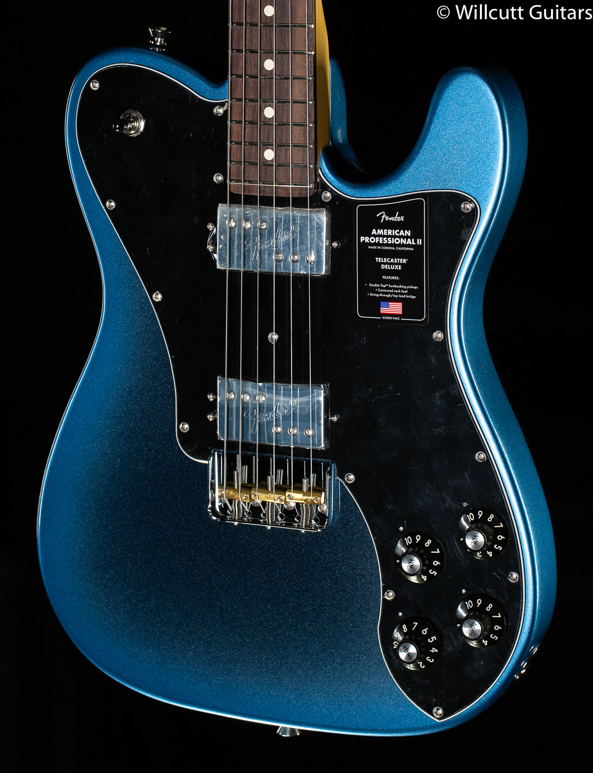 Fender American Professional II Telecaster Deluxe Dark Night Rosewood Fingerboard