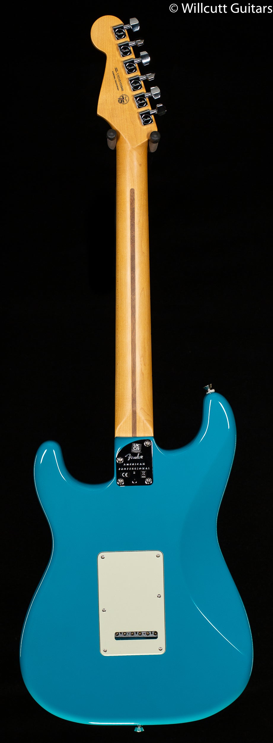 Fender American Professional II Stratocaster Miami Blue Maple Fingerboard (946)