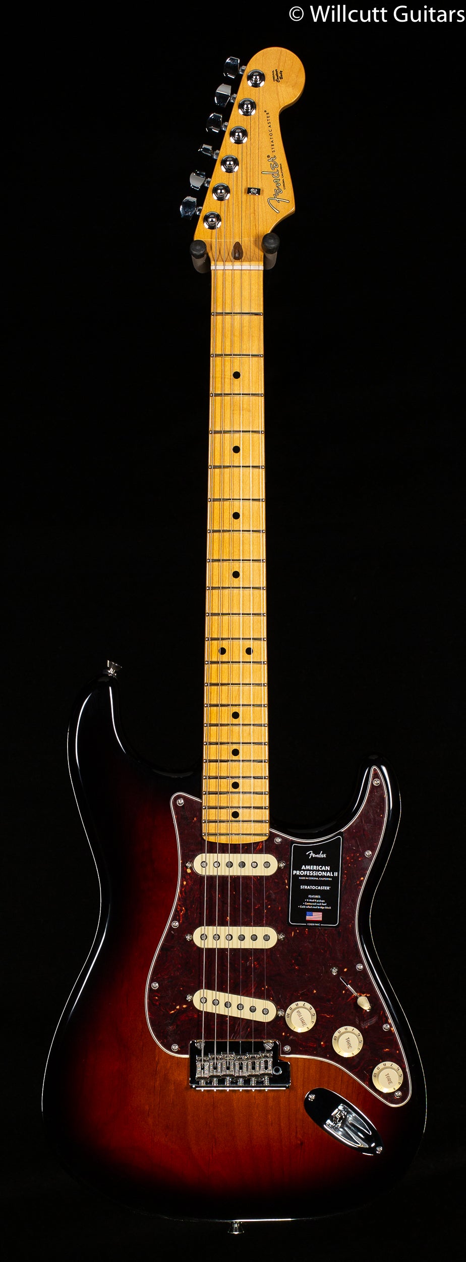 Fender American Professional II Stratocaster 3-Color Sunburst Maple Fingerboard (139)