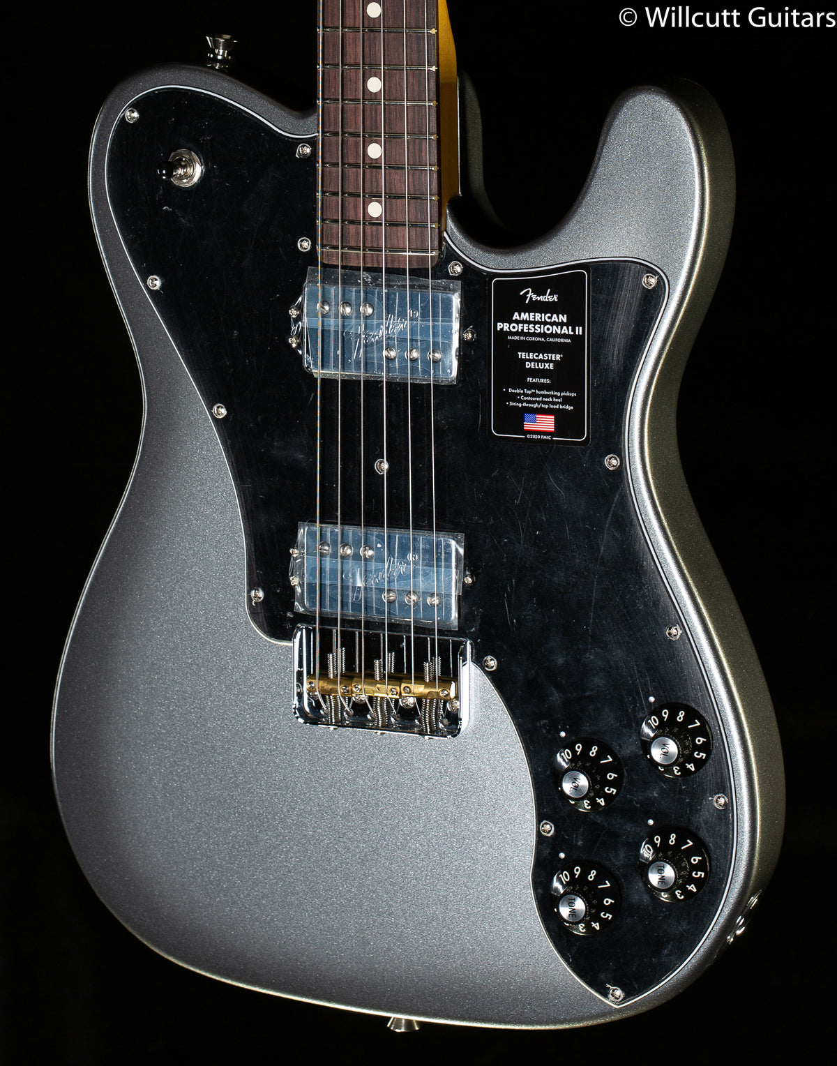 Fender American Professional II Telecaster Deluxe Mercury Rosewood Fingerboard (639)