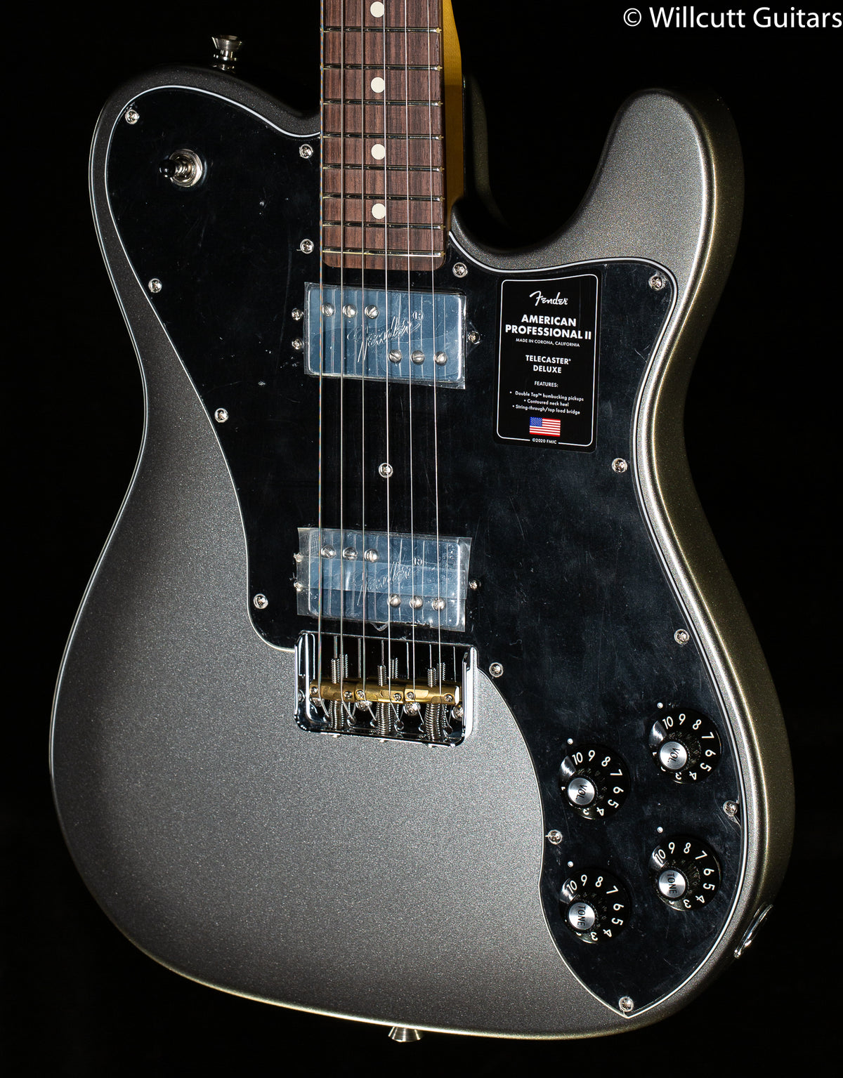 Fender American Professional II Telecaster Deluxe Mercury Rosewood Fingerboard (648)