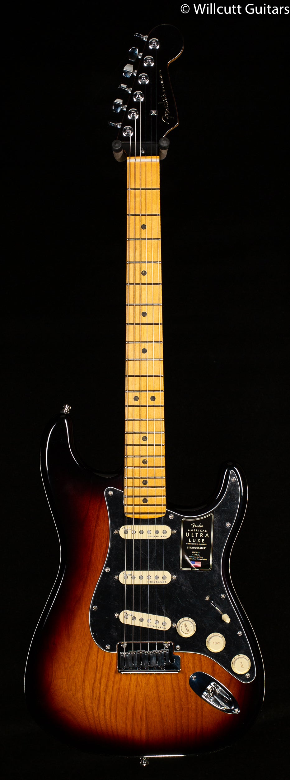 Fender American Ultra Luxe Stratocaster 2-Color Sunburst Maple Fingerboard (597)