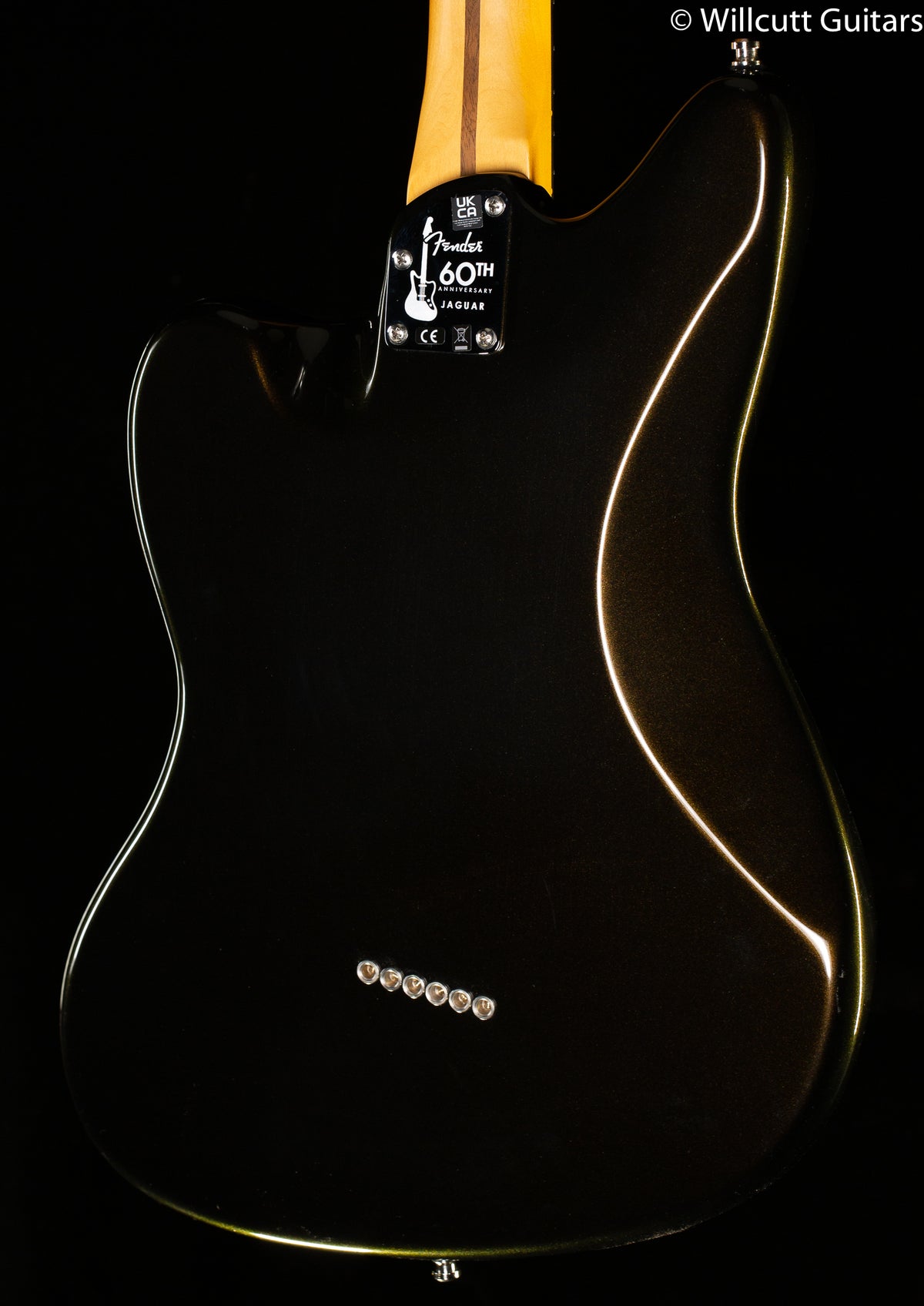Fender 60th Anniversary Ultra Luxe Jaguar Texas Tea