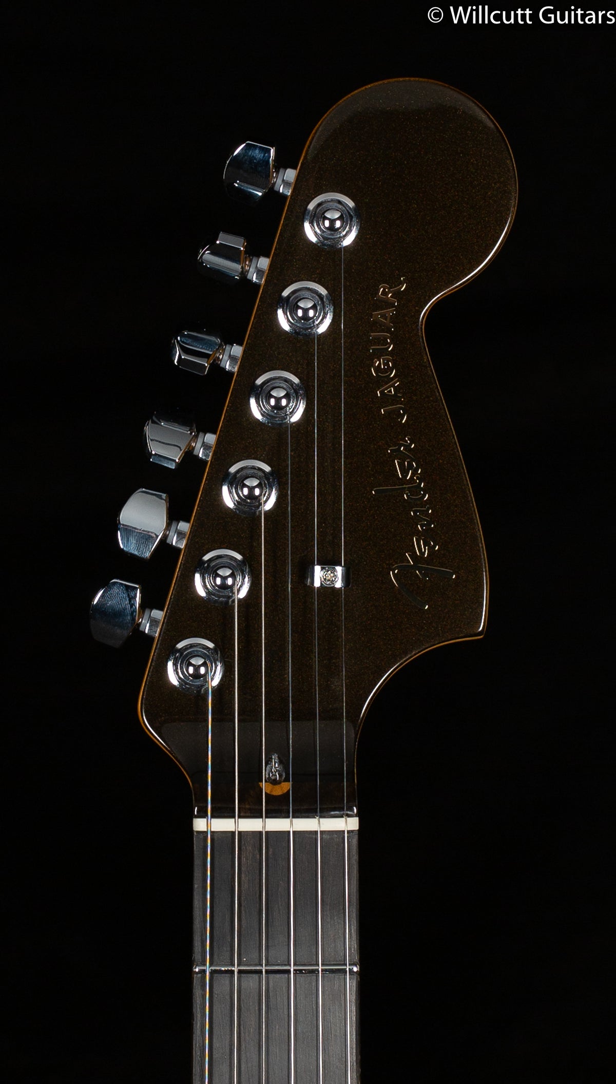 Fender 60th Anniversary Ultra Luxe Jaguar Texas Tea
