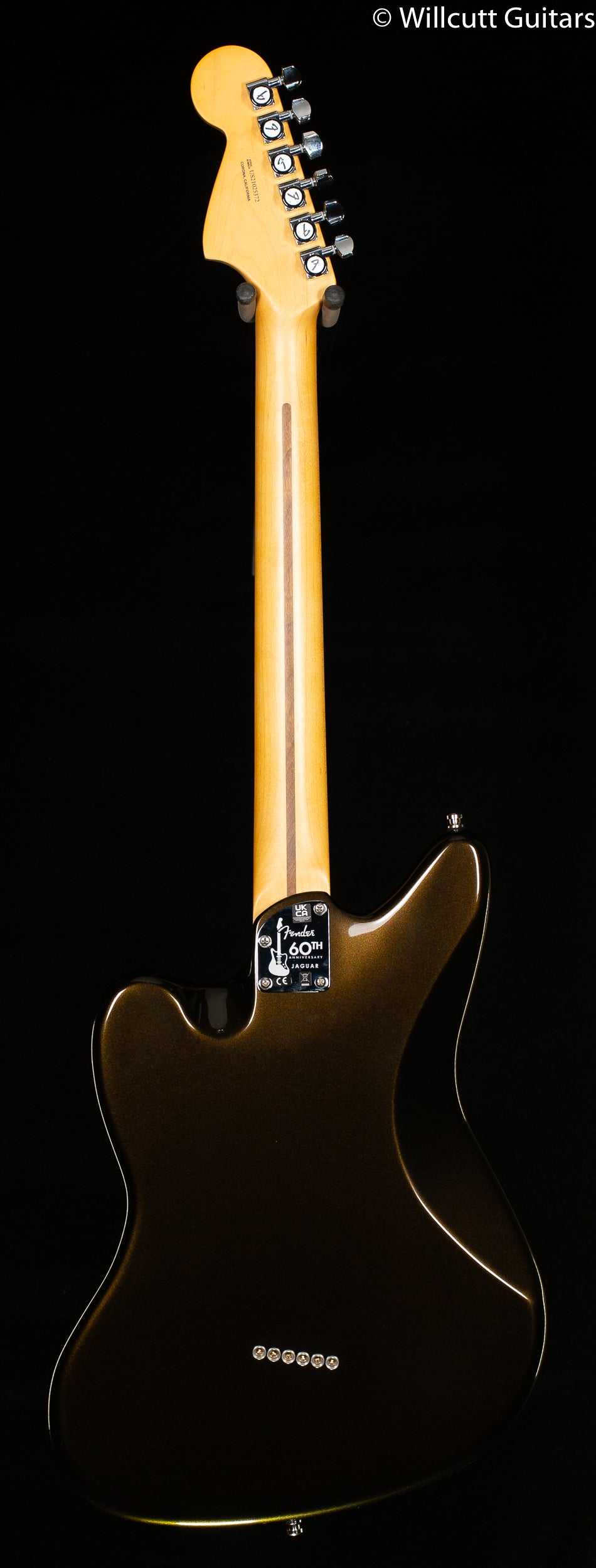 Fender 60th Anniversary Ultra Luxe Jaguar Texas Tea