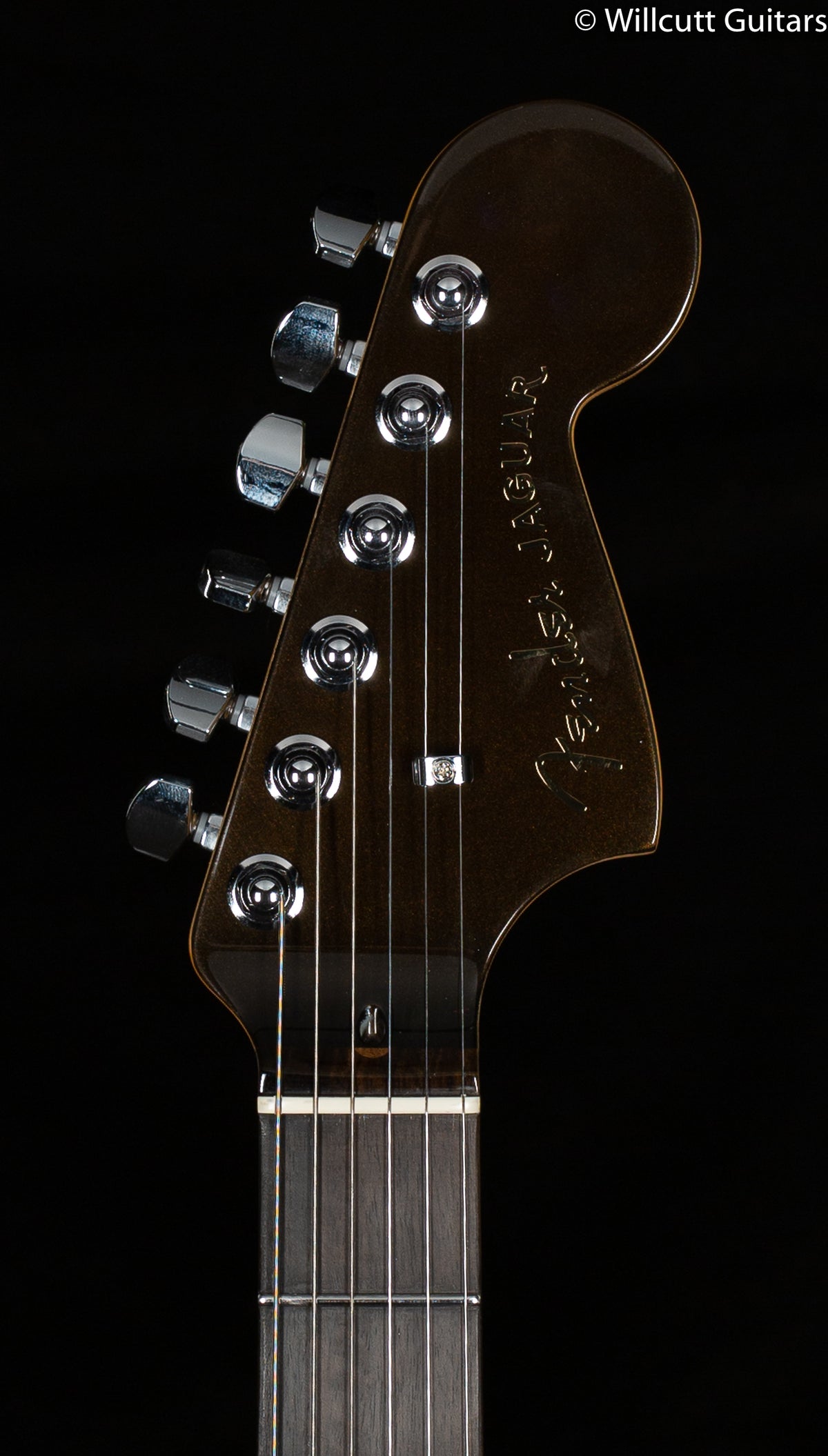 Fender 60th Anniversary Ultra Luxe Jaguar Texas Tea