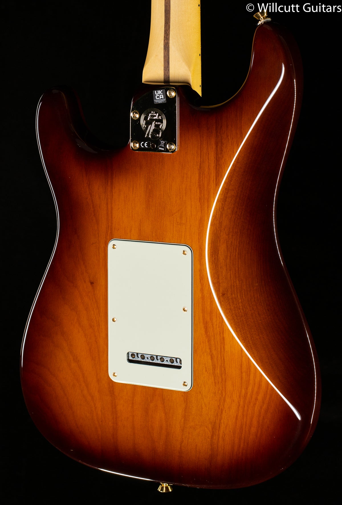 Fender 75th Anniversary Commemorative Stratocaster Maple Fingerboard 2-Color Bourbon Burst