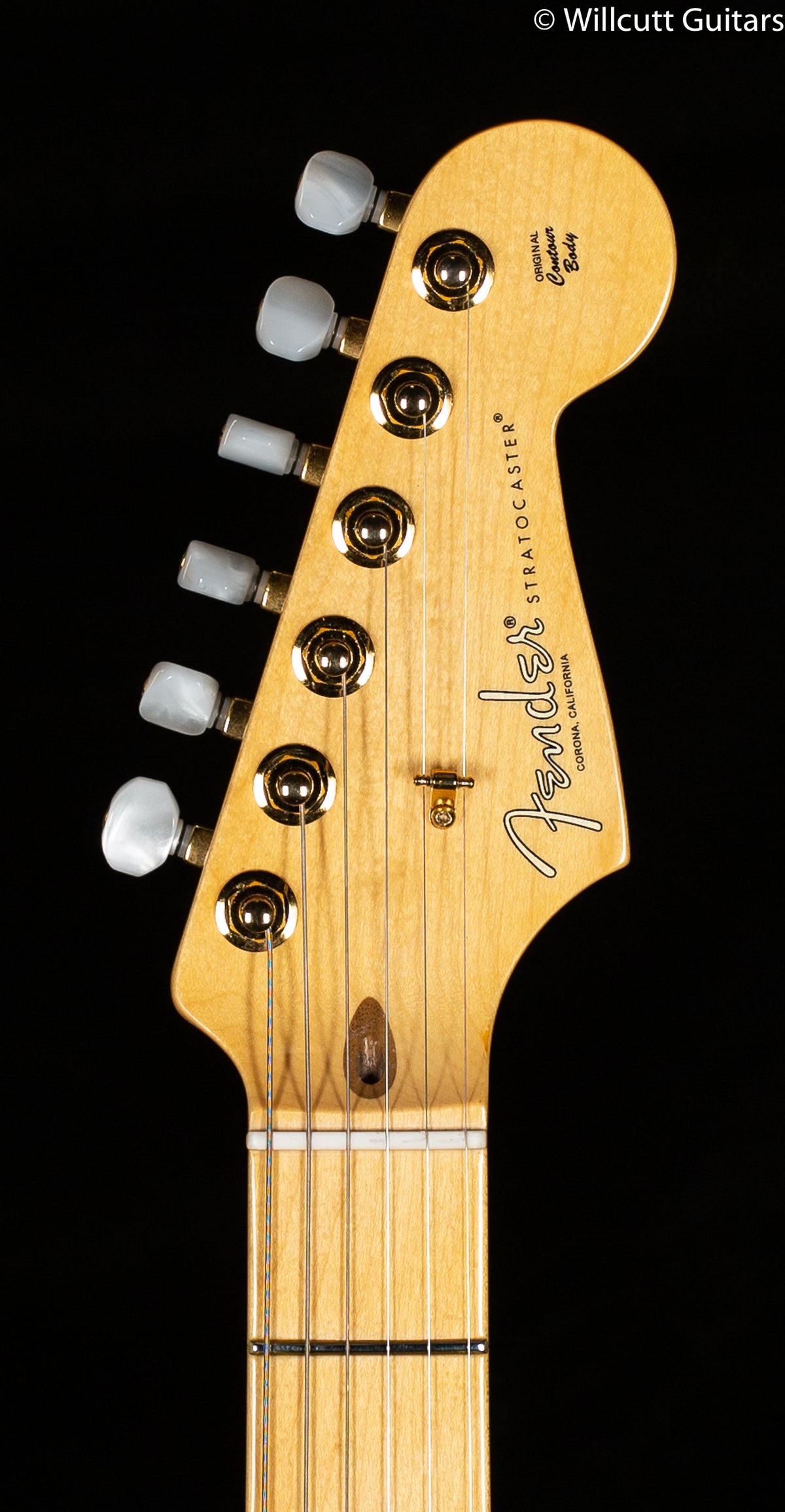 Fender 75th Anniversary Commemorative Stratocaster Maple Fingerboard 2-Color Bourbon Burst
