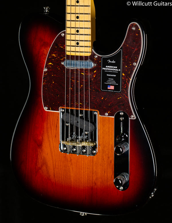 Fender American Professional II Telecaster 3-Color Sunburst Maple