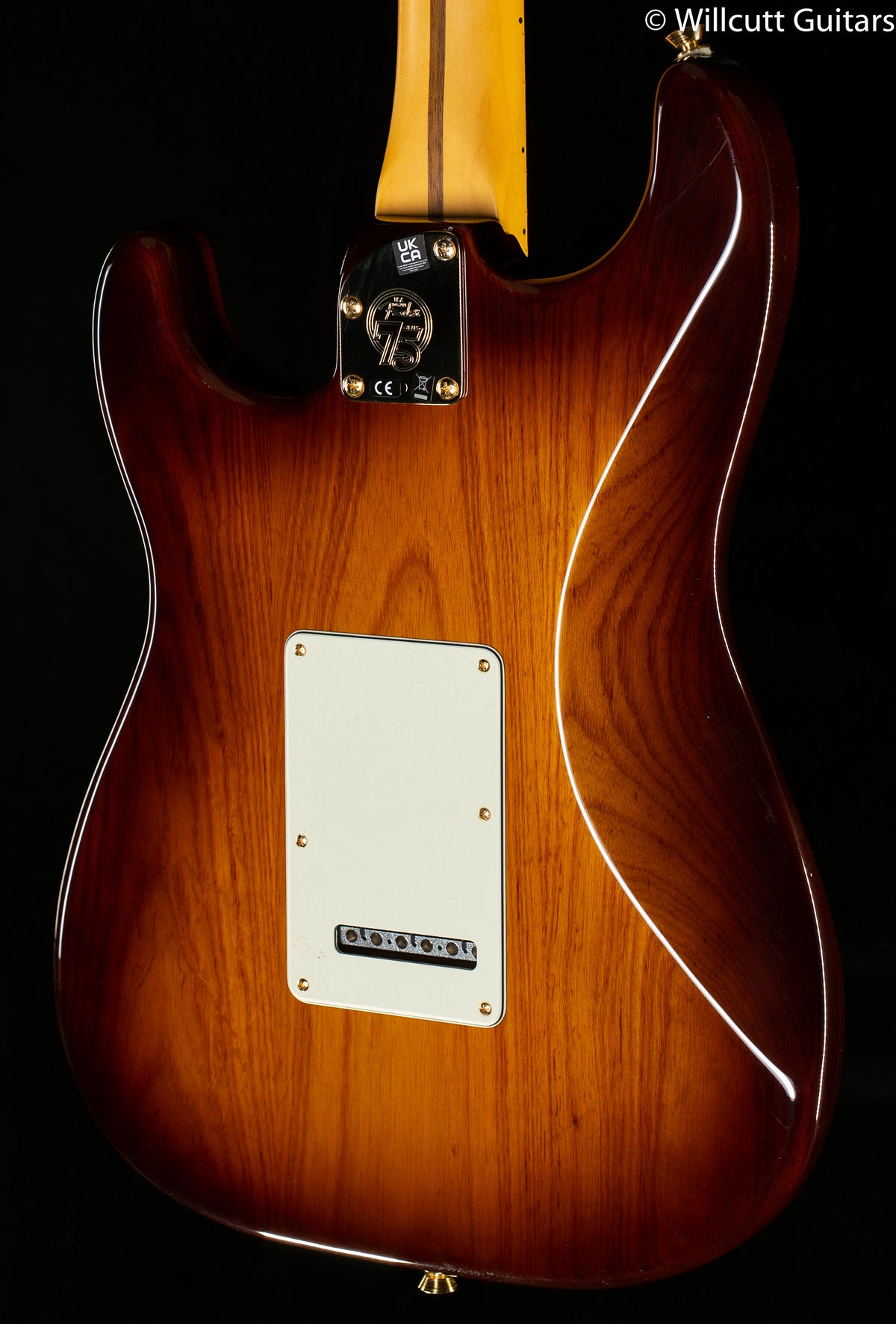 Fender 75th Anniversary Commemorative Stratocaster Maple Fingerboard 2-Color Bourbon Burst
