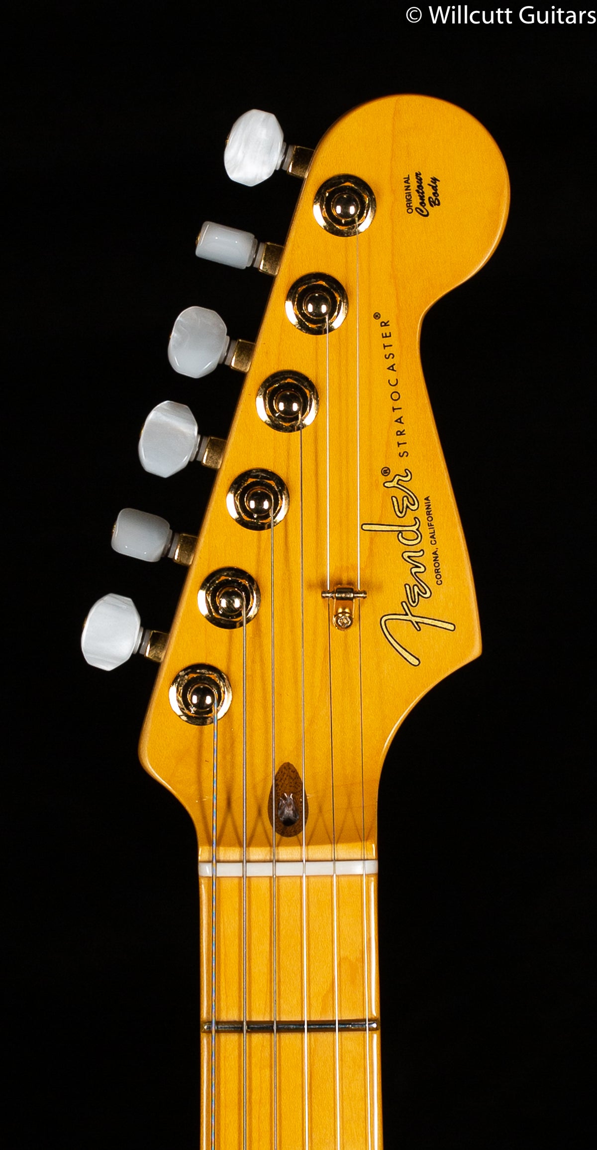 Fender 75th Anniversary Commemorative Stratocaster Maple Fingerboard 2-Color Bourbon Burst