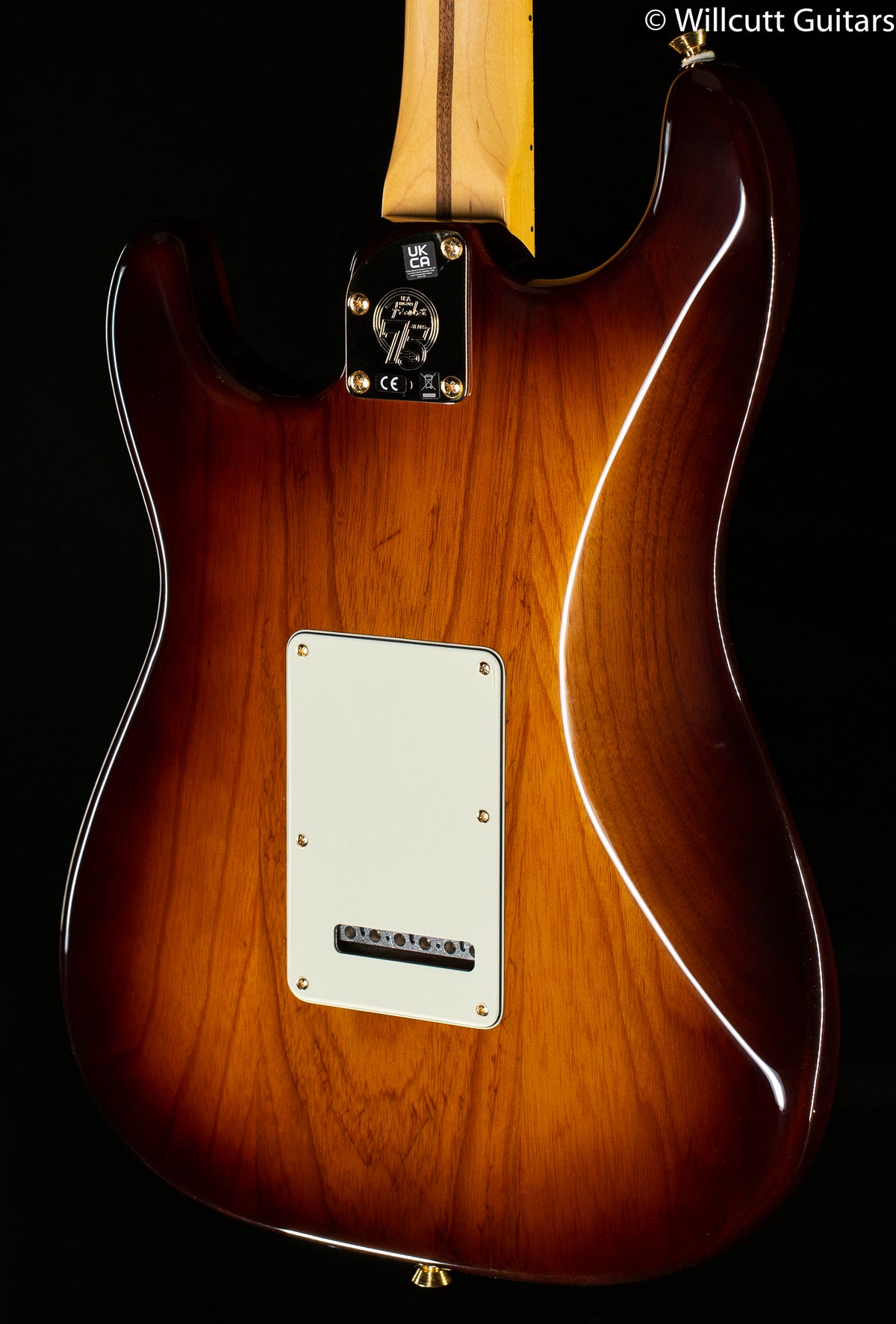 Fender 75th Anniversary Commemorative Stratocaster Maple Fingerboard 2-Color Bourbon Burst