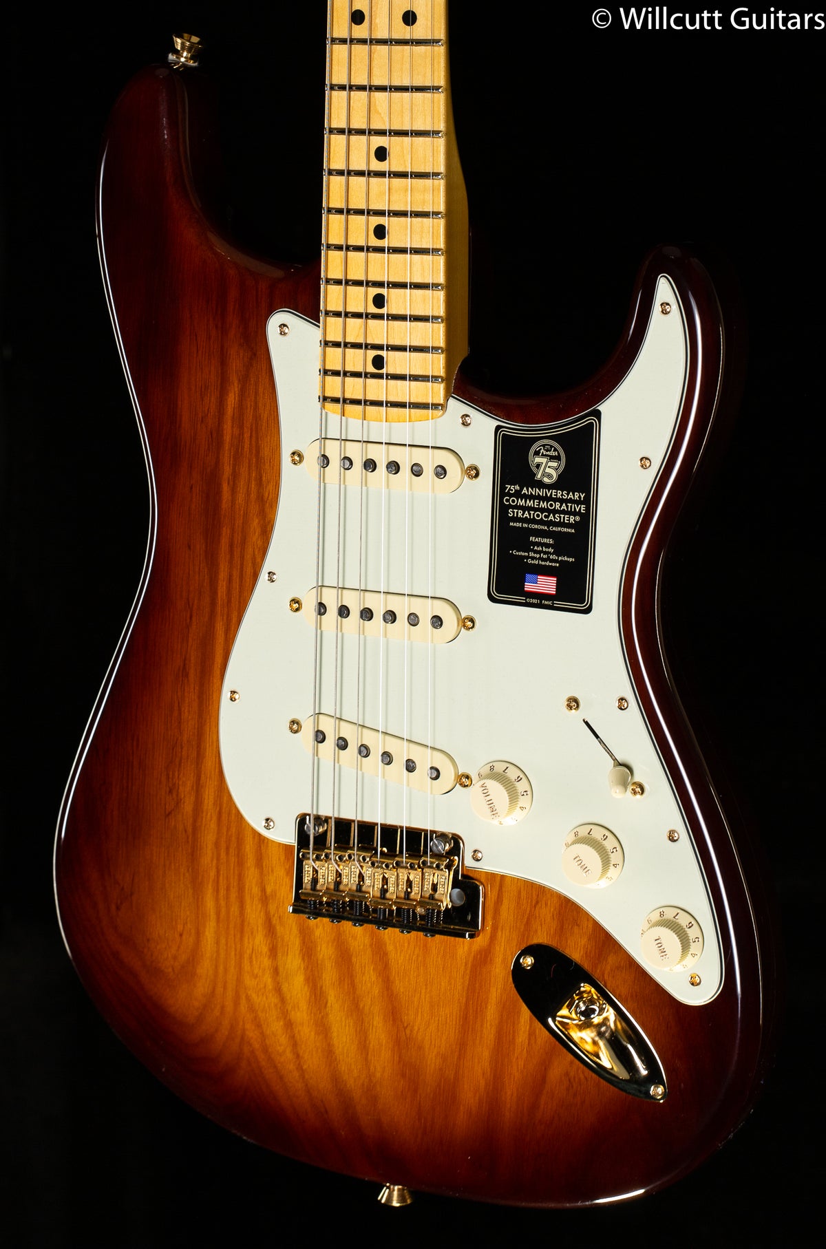 ギター FenderStratocaster 75th Player Series Fender Player Stratocaster MIM 2021 75th Anniversary Black