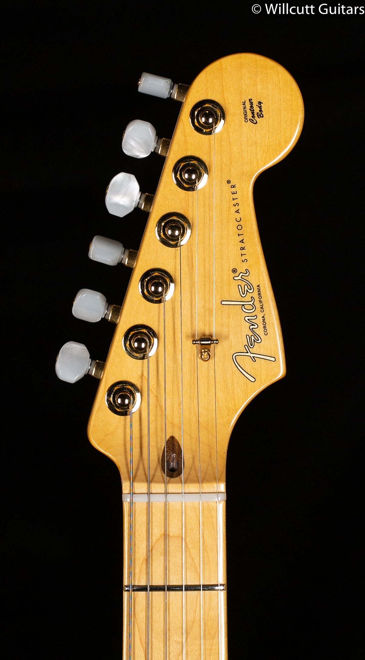 Fender 75th Anniversary Commemorative Stratocaster Maple Fingerboard 2-Color Bourbon Burst