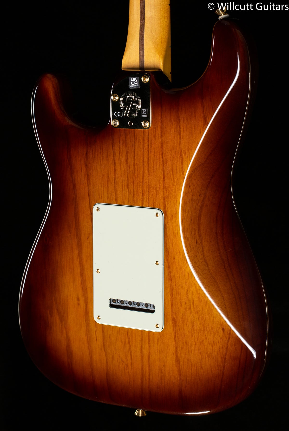 Fender 75th Anniversary Commemorative Stratocaster Maple Fingerboard 2-Color Bourbon Burst