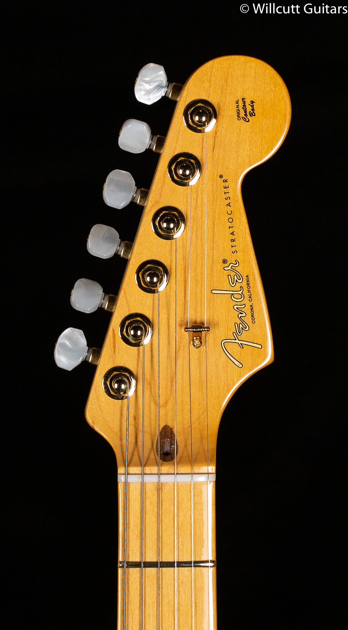 Fender 75th Anniversary Commemorative Stratocaster Maple Fingerboard 2-Color Bourbon Burst
