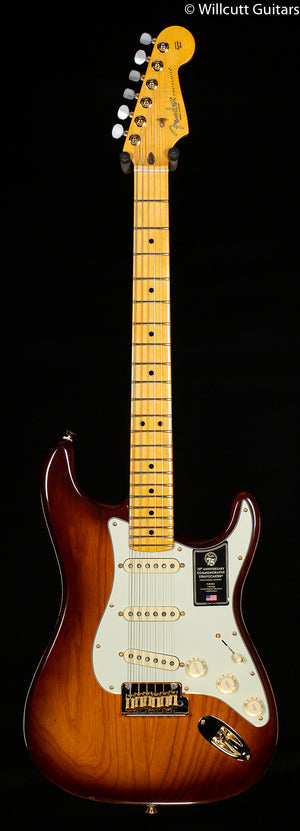 Fender 75th Anniversary Commemorative Stratocaster Maple Fingerboard 2-Color Bourbon Burst