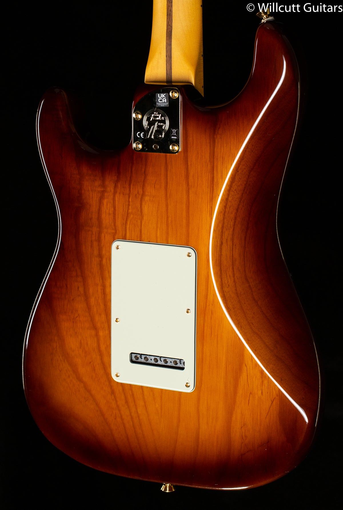 Fender 75th Anniversary Commemorative Stratocaster Maple Fingerboard 2-Color Bourbon Burst