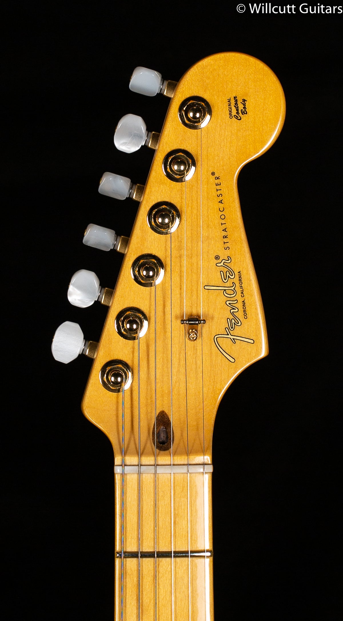 Fender 75th Anniversary Commemorative Stratocaster Maple Fingerboard 2-Color Bourbon Burst