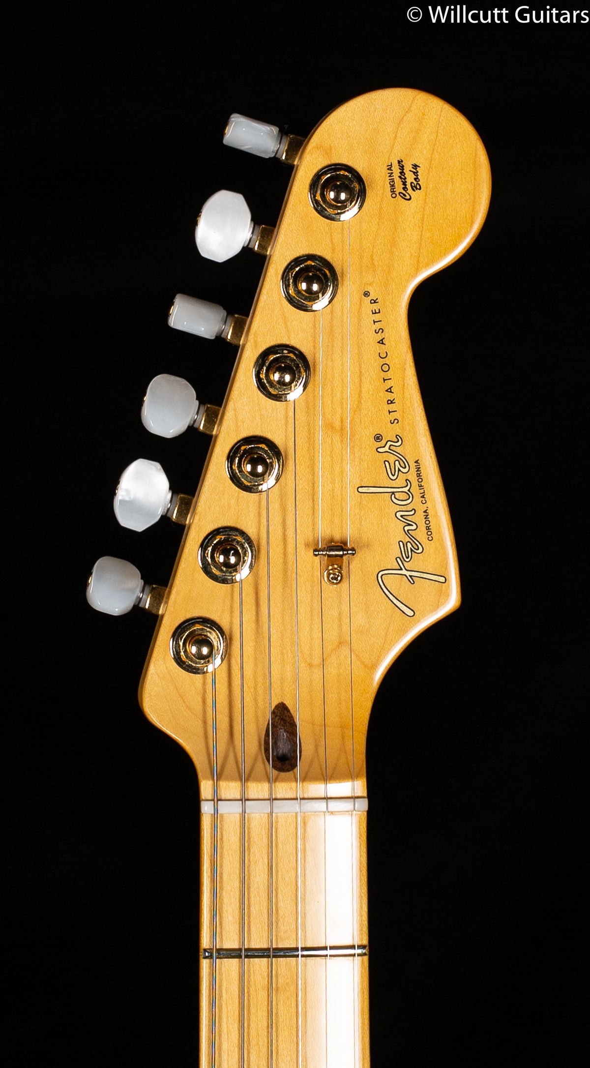 Fender 75th Anniversary Commemorative Stratocaster Maple Fingerboard 2-Color Bourbon Burst