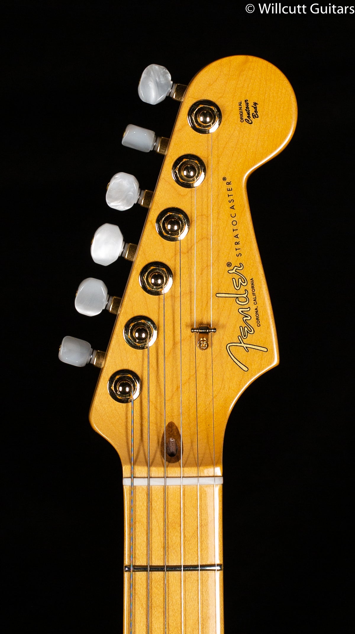 Fender 75th Anniversary Commemorative Stratocaster Maple Fingerboard 2-Color Bourbon Burst