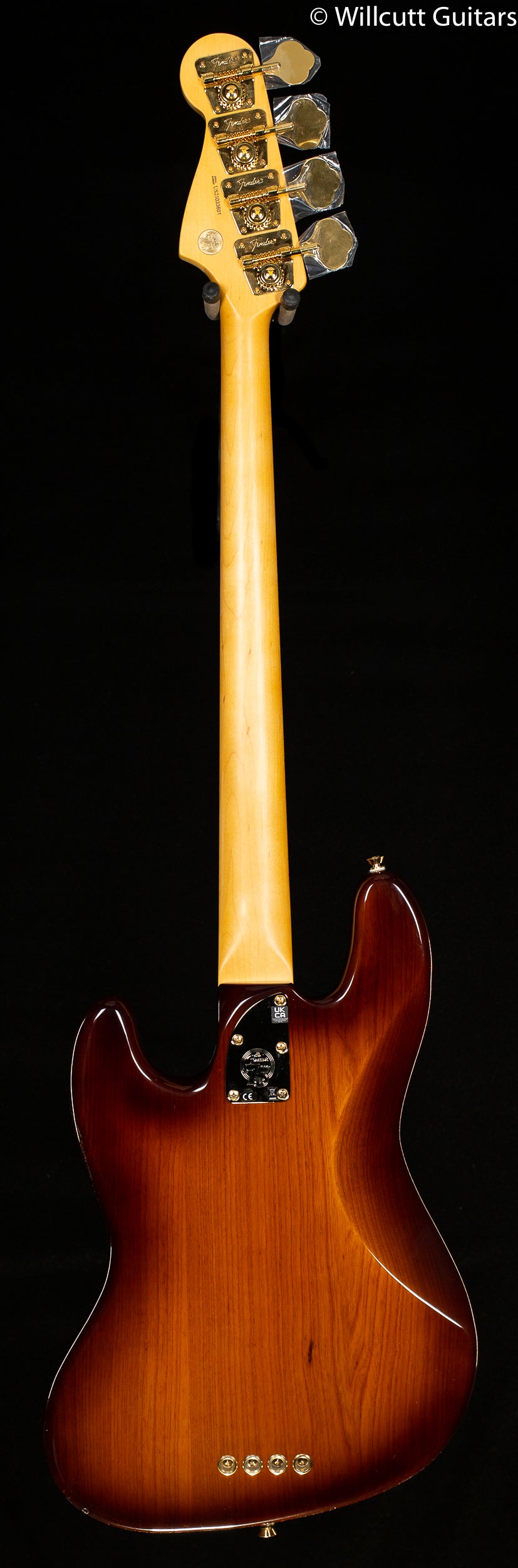 Fender 75th Anniversary Commemorative Jazz Bass Rosewood Fingerboard 2-Color Bourbon Burst Bass Guitar (601)