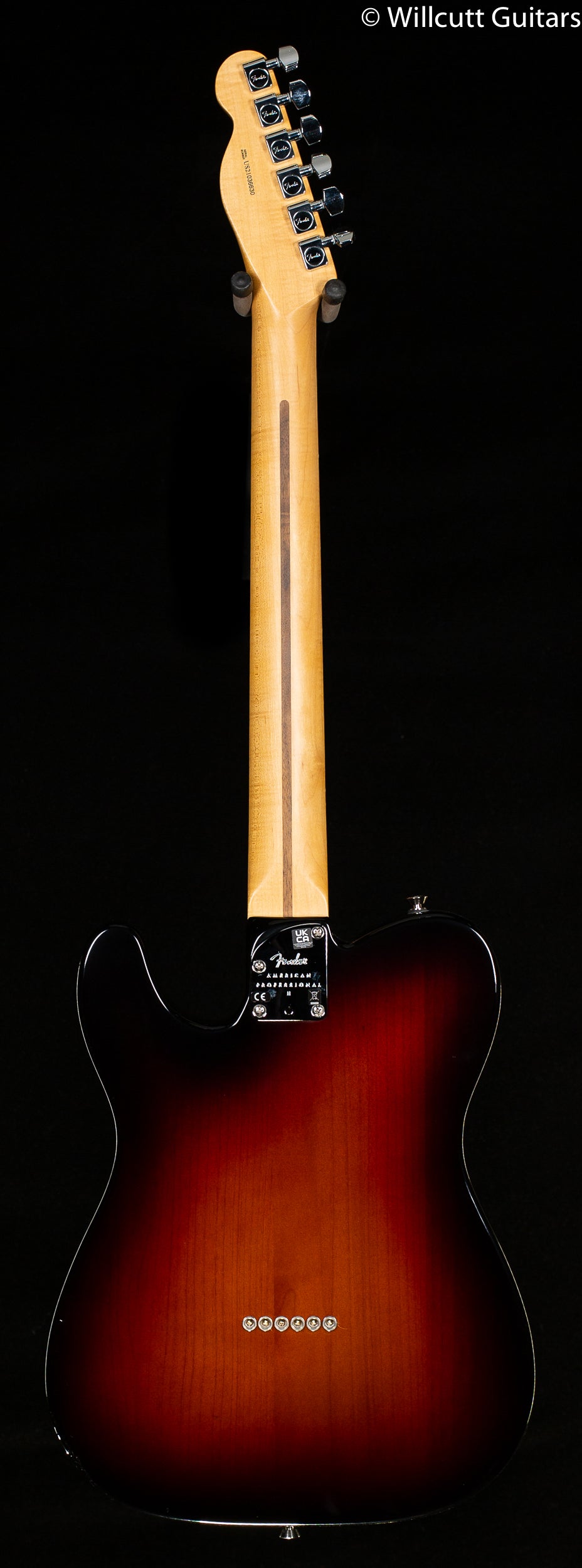 Fender American Professional II Telecaster 3-Color Sunburst Rosewood Fingerboard (630)