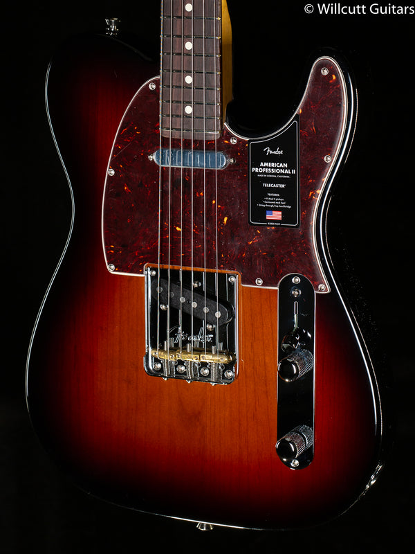 Fender American Professional2 tele 美品 Fender American Professional II Telecaster 3-Color Sunburst