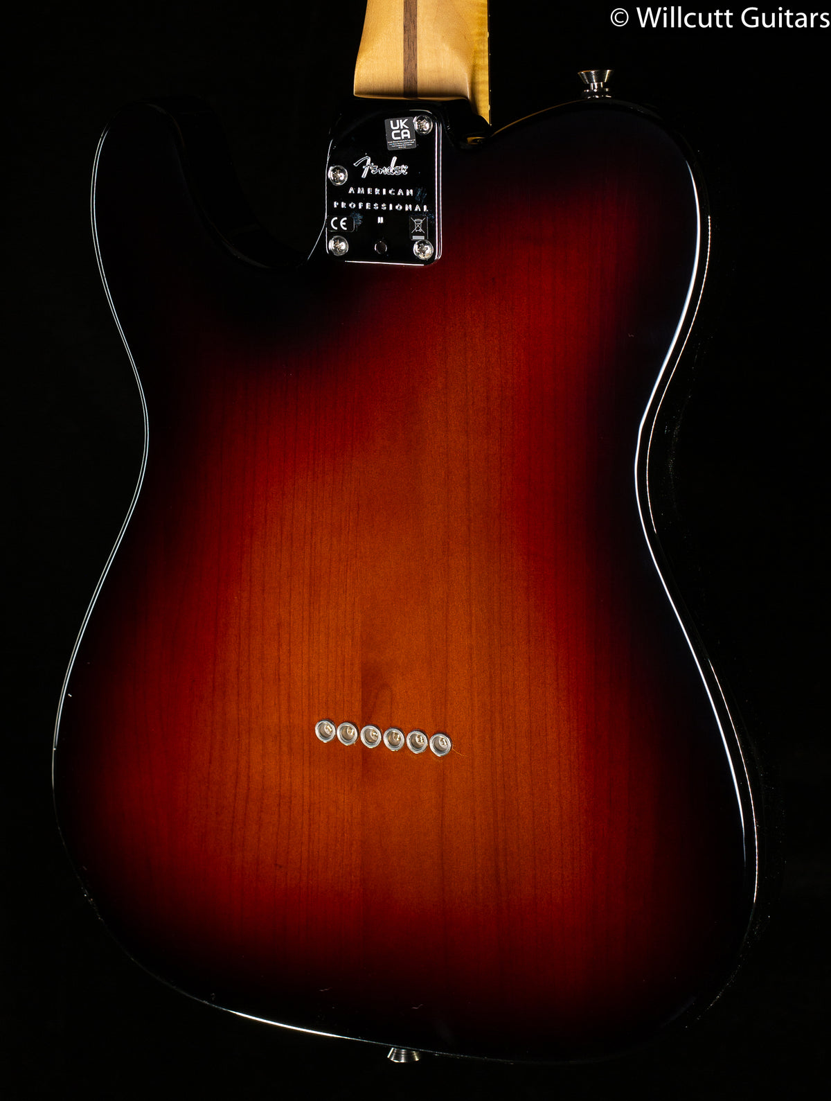 Fender American Professional II Telecaster 3-Color Sunburst Rosewood Fingerboard (630)