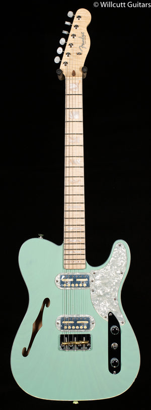 Fender Parallel Universe II Tele Magico Maple Fingerboard Transparent Surf Green (153)