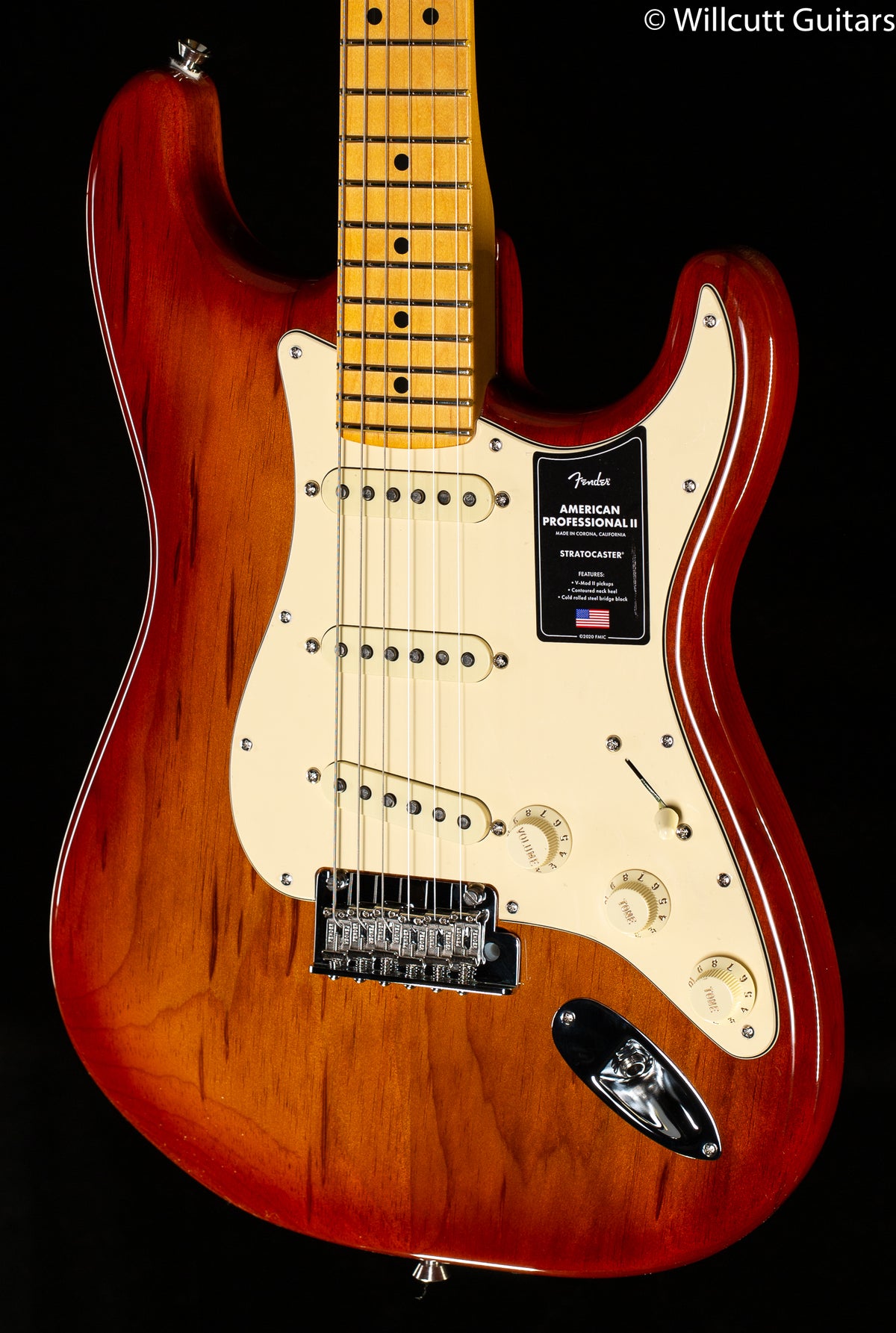 Fender American Professional II Stratocaster Sienna Sunburst Maple 