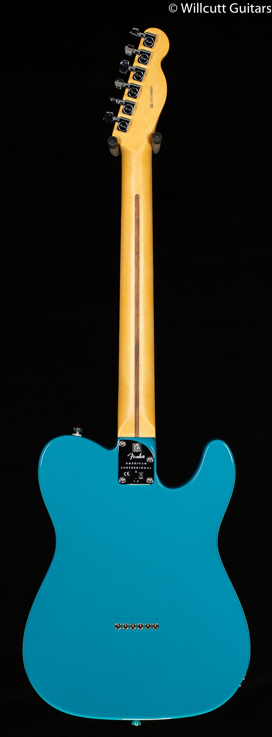 Fender American Professional II Telecaster Miami Blue Left-Hand (201)