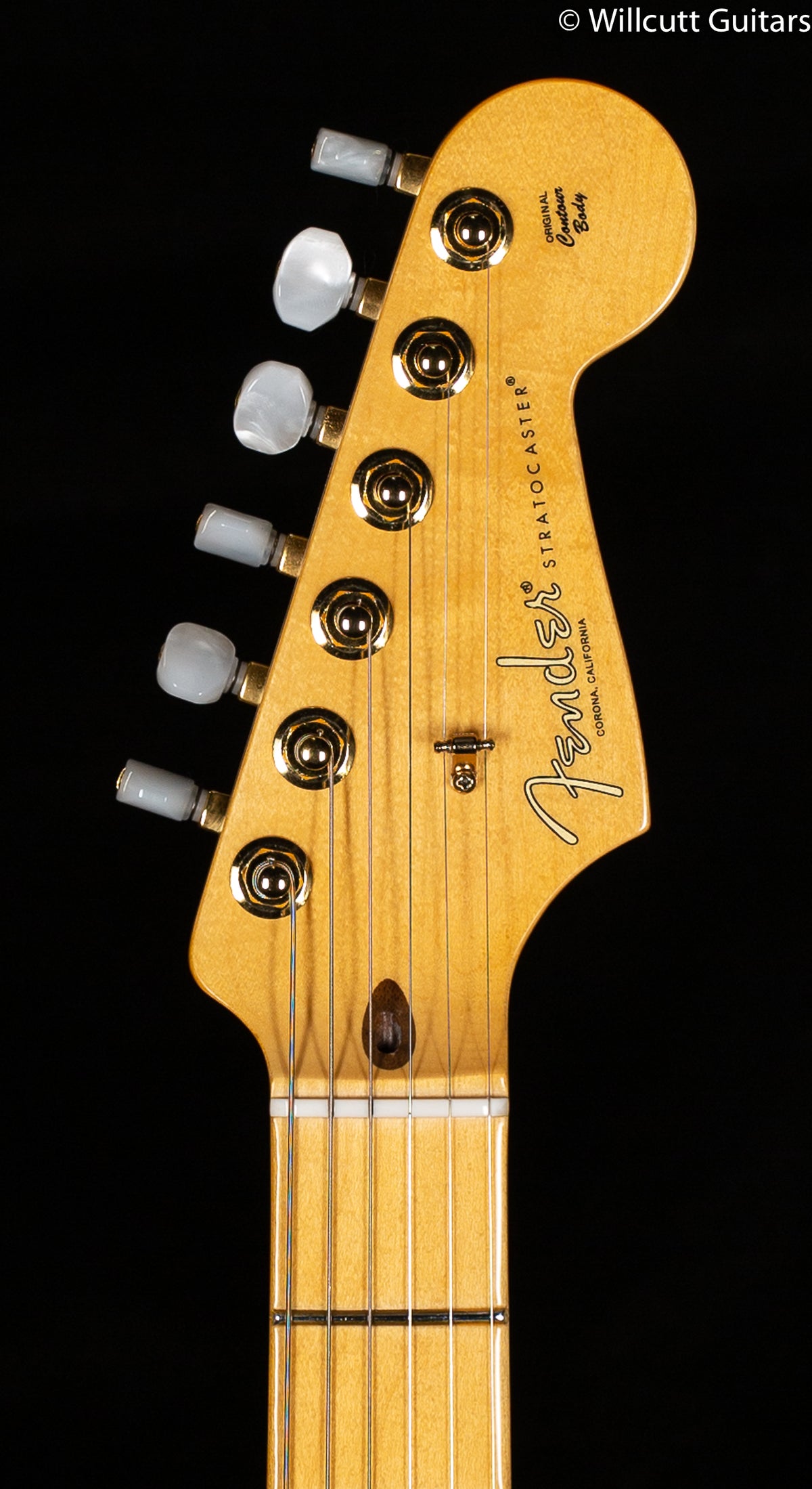 Fender 75th Anniversary Commemorative Stratocaster Maple Fingerboard 2-Color Bourbon Burst