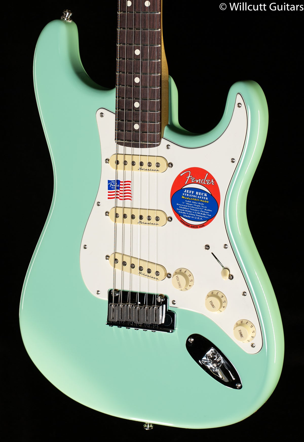 Fender Artist Jeff Beck Stratocaster Surf Green