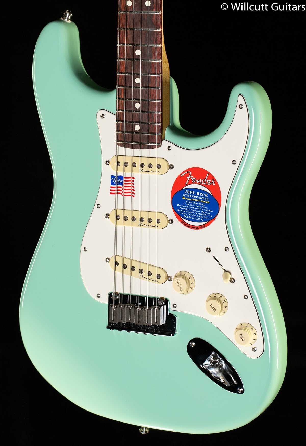Fender Artist Jeff Beck Stratocaster Surf Green