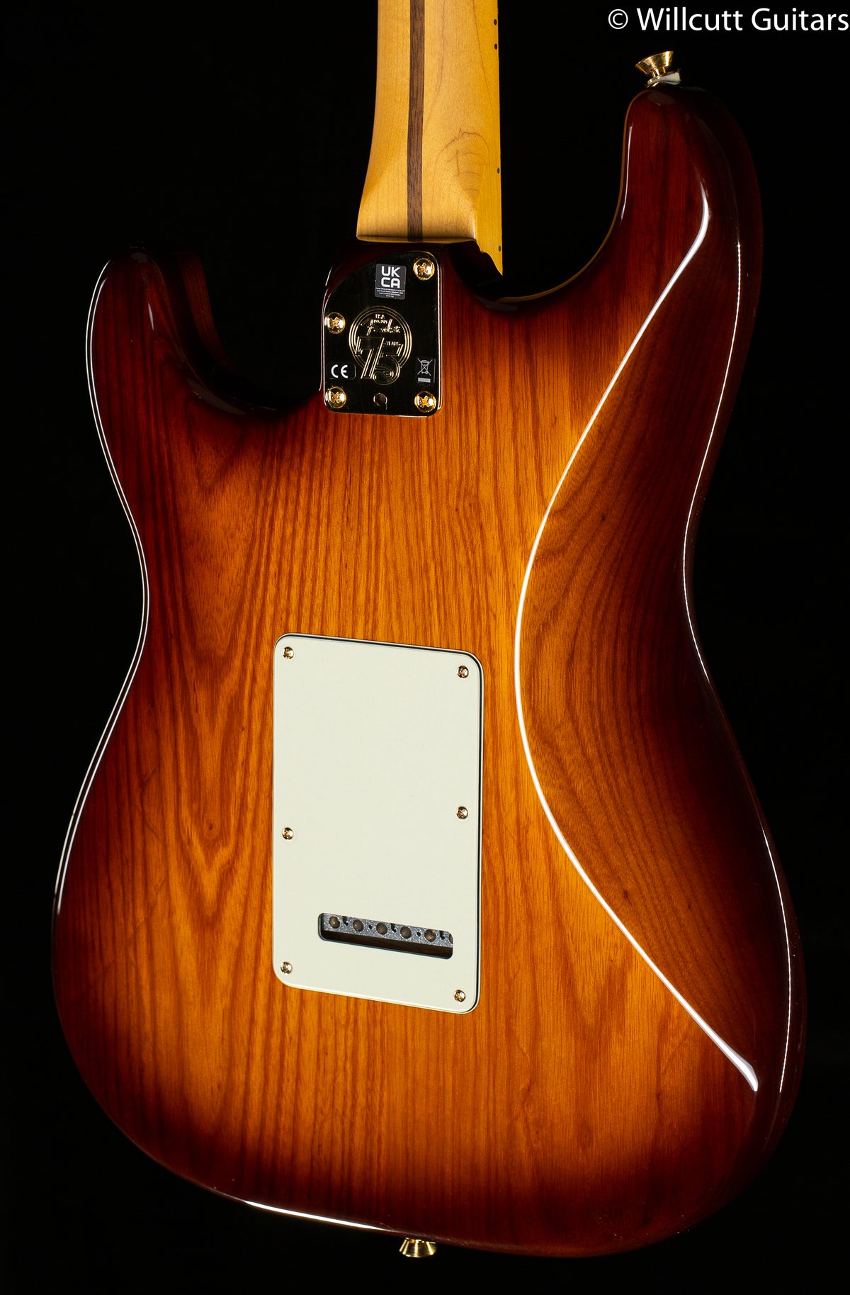 Fender 75th Anniversary Commemorative Stratocaster Maple Fingerboard 2-Color Bourbon Burst