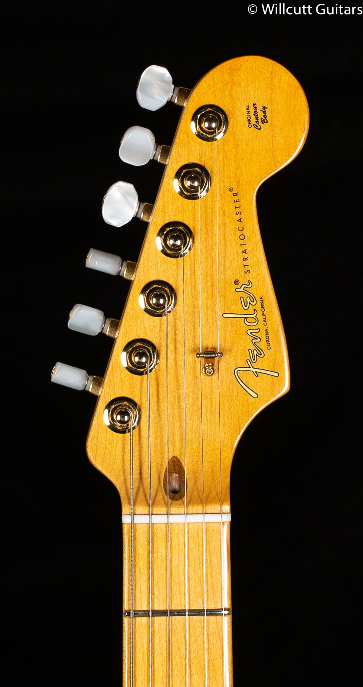 Fender 75th Anniversary Commemorative Stratocaster Maple Fingerboard 2-Color Bourbon Burst